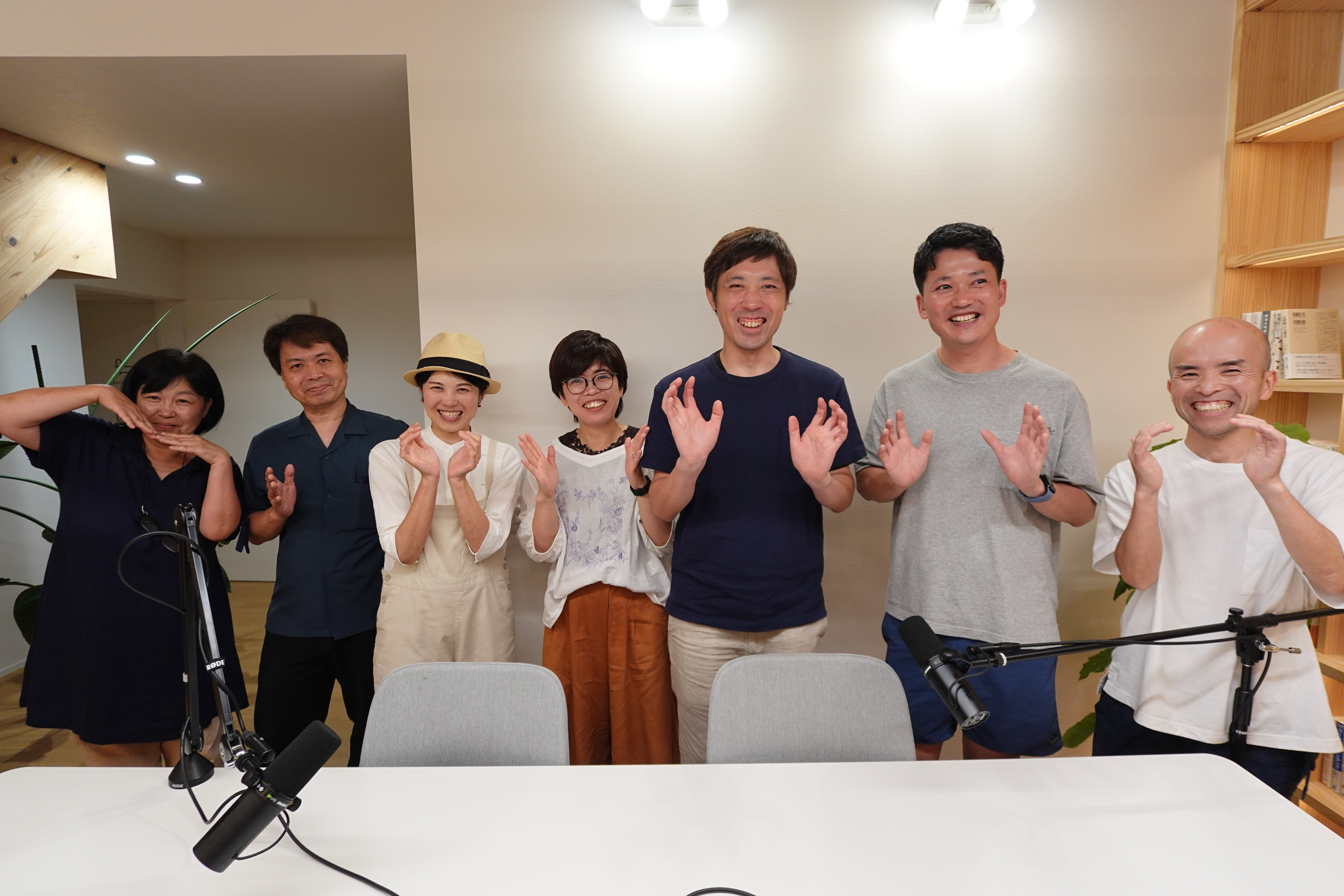 ポッドキャスト収録の様子
